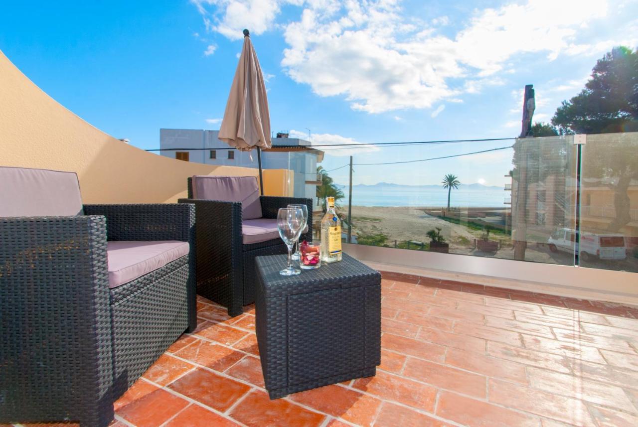 Apartment Paradise Bay 3 At Alcudia Beach, Salzes 3 Playa de Muro  Exteriér fotografie